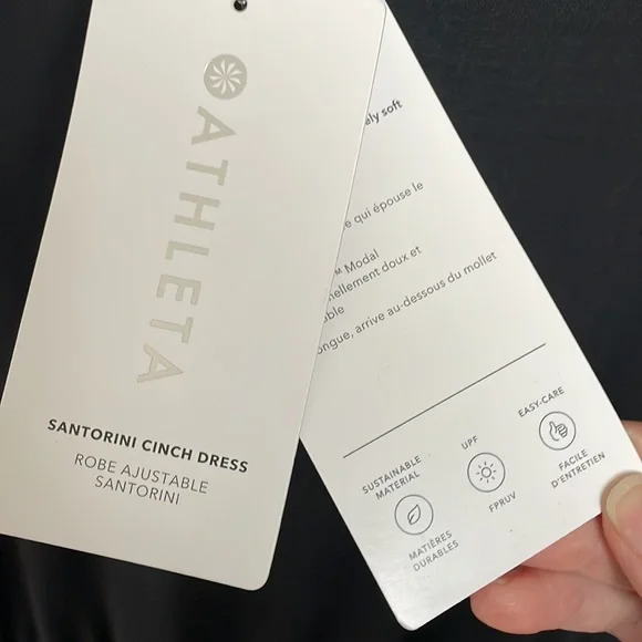 Athleta Santorini Cinch Dress NWT small - Picture 5 of 6